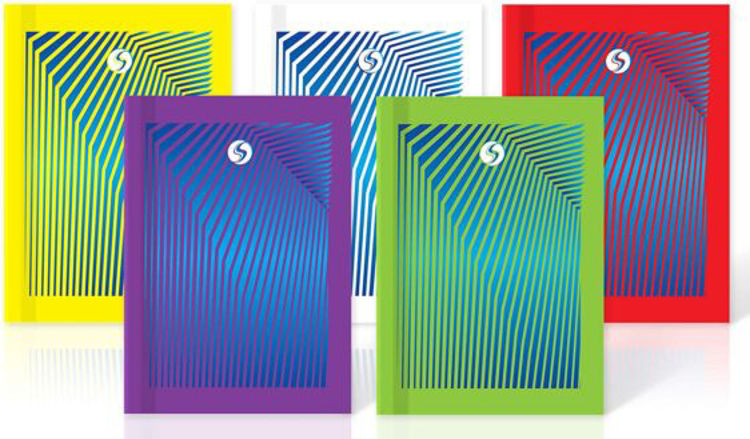 Picture of PADCBA4 SILVINE A4 HARDBACK NOTEBOOK 160 PAGES
